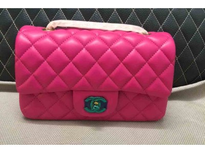 Chanel handbag pink