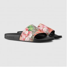 floral slide sandal