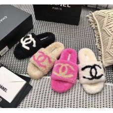 Chanel Fuzzy Sandalas